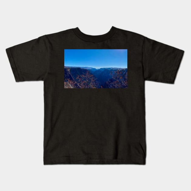 Black Canyon of the Gunnison Kids T-Shirt by Hellbender Creations